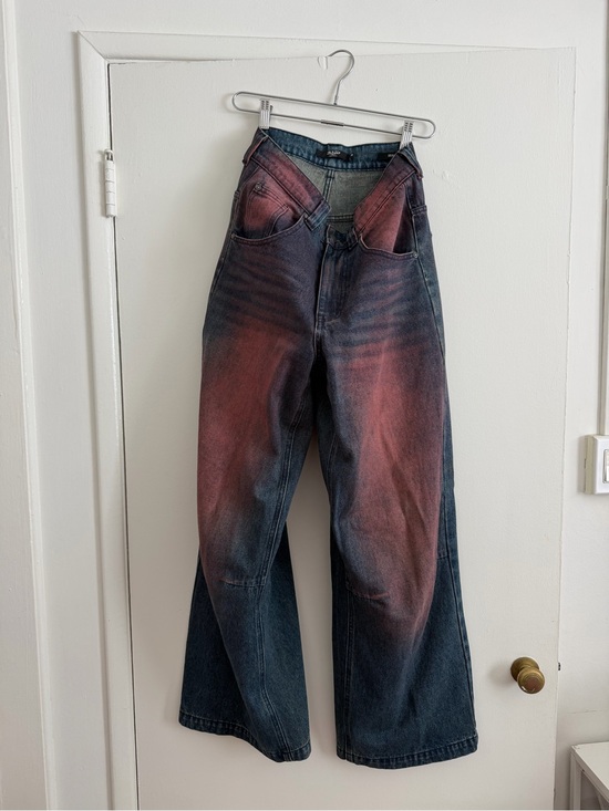 Jaded London Denim - Jaded London Two-Tone Jeans